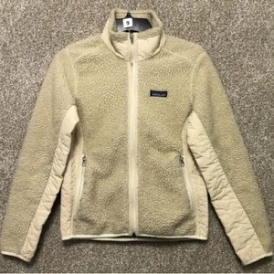 Patagonia Retro X Jacket Womens Size Small Deep Pile Fleece Quilted Side
